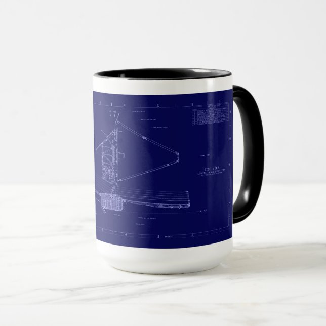 Taza James Webb desvelando el esquema del universo (Anverso derecho)