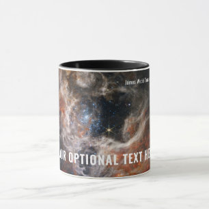 Taza James Webb Telescope espacial Tarantula Nebula NIR