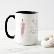 Jane Austen Persuasion Cita Mug