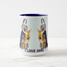 Taza JANE ~ COSTUMES ~ Una Dama de medios ~ 1660 ~