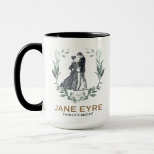Taza Jane Eyre y Edward Rochester con Wreath