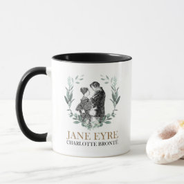 Taza Jane Eyre y Edward Rochester con Wreath