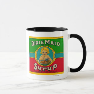 Taza Jarabe LabelCairo, GA de la criada de Dixie