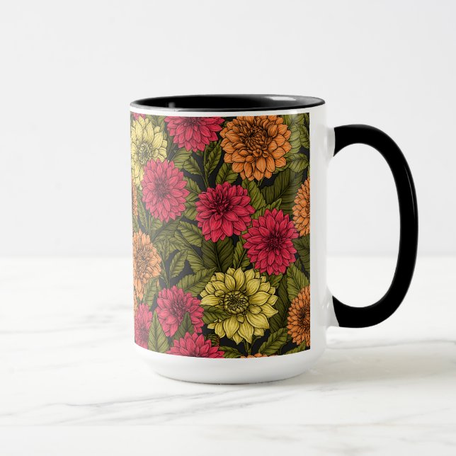 Taza Jardín Dahlia (Derecha)