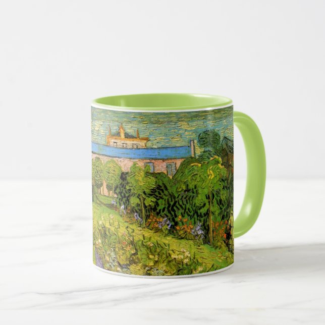 Taza Jardín de Daubigny por Vincent van Gogh, Le Jardin (Anverso derecho)