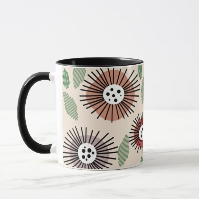 Taza Jardín de flores de Scandi (Izquierda)