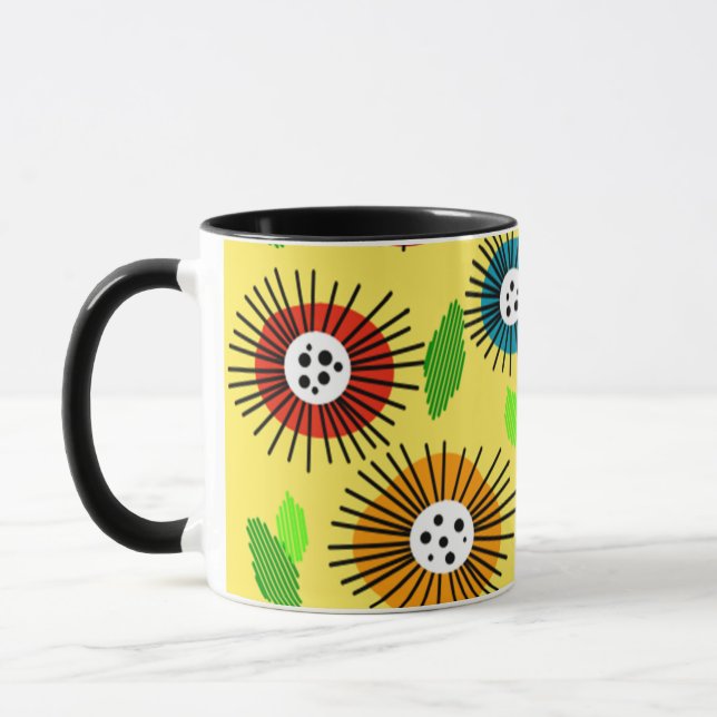 Taza Jardín de flores de Scandi (Izquierda)