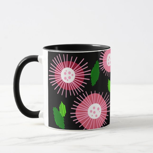 Taza Jardín de flores de Scandi (Izquierda)