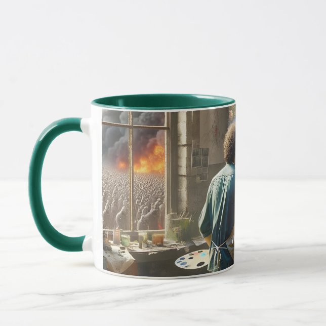 Taza Jardín de flores mullidas (Izquierda)