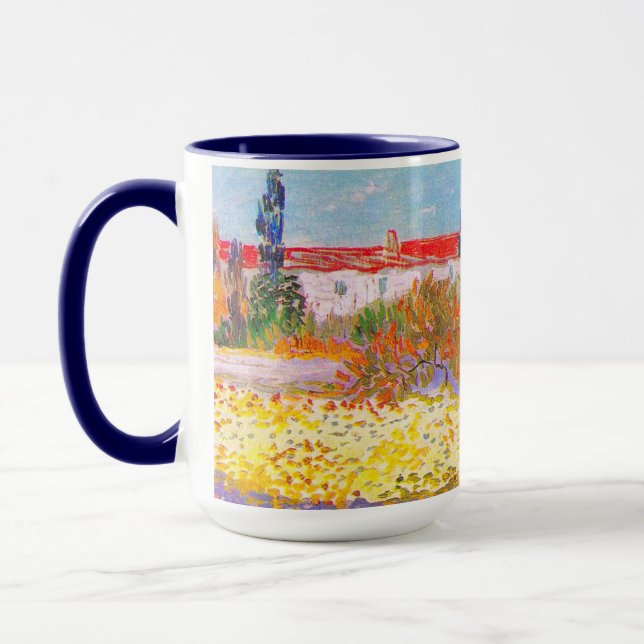 Taza Jardín de flores Vincent Van Gogh (Izquierda)