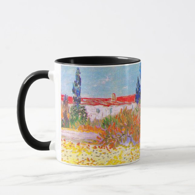 Taza Jardín de flores Vincent Van Gogh (Izquierda)