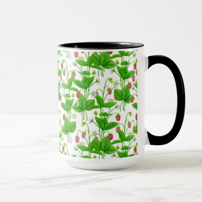 Taza Jardín de fresa (Derecha)