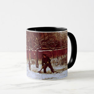 Taza Jardín de la casa parroquial en Nuenen por Vincent