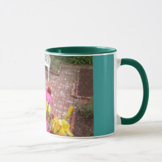 Taza jardín de la primavera