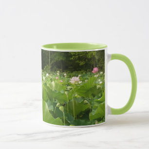 Taza Jardín de verano de Lotus Flowers