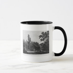 Taza Jardín del claustro, monumentos del DES de Musee
