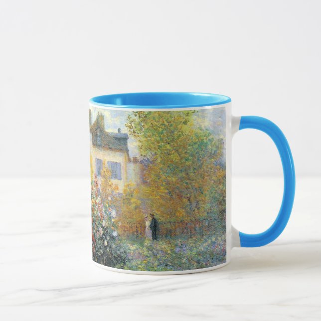 Taza Jardín Escenario de Monet en Argenteuil (Derecha)