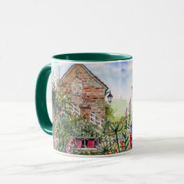 Taza Jardín inglés de flores silvestres de verano en Yo