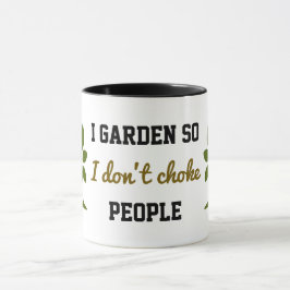 Taza Jardín para no ahogar a la gente