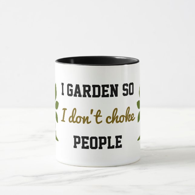 Taza Jardín para no ahogar a la gente (Centro)