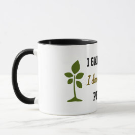 Taza Jardín para no ahogar a la gente