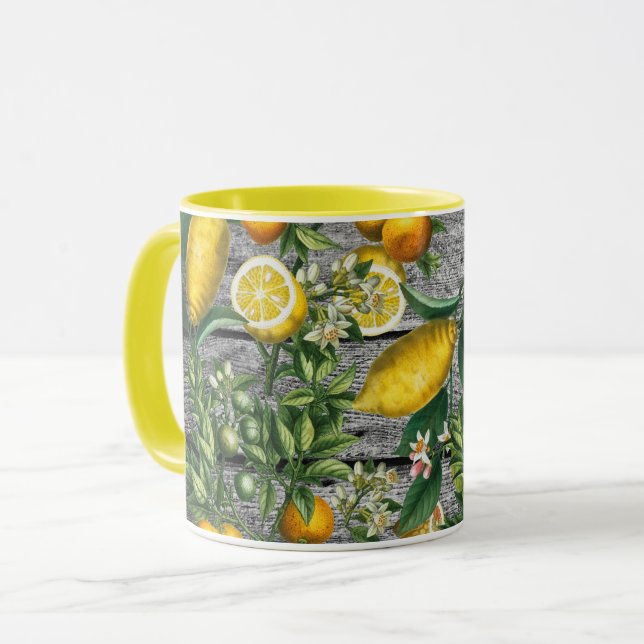 Taza Jardín Rústico del Cítrico (Anverso izquierdo)