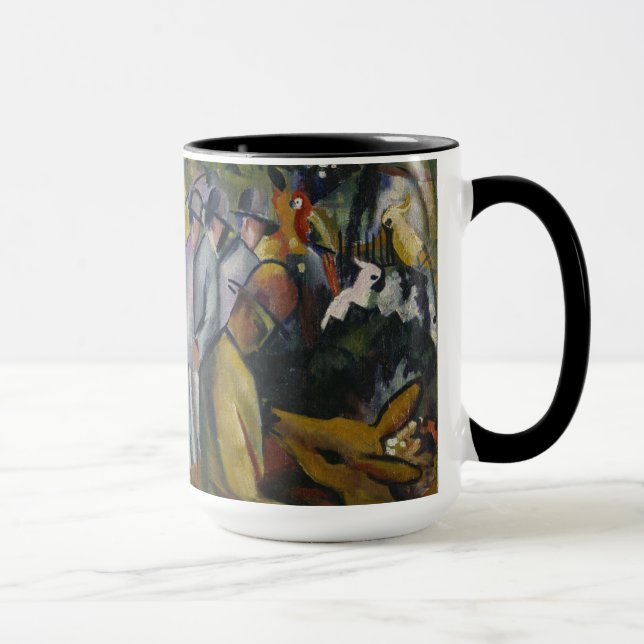 Taza Jardín zoológico I de August Macke el | (Derecha)