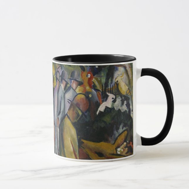 Taza Jardín zoológico I de August Macke el | (Derecha)