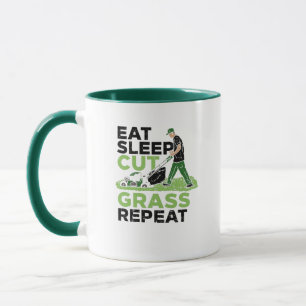 Taza Jardinería de Césped-Represa