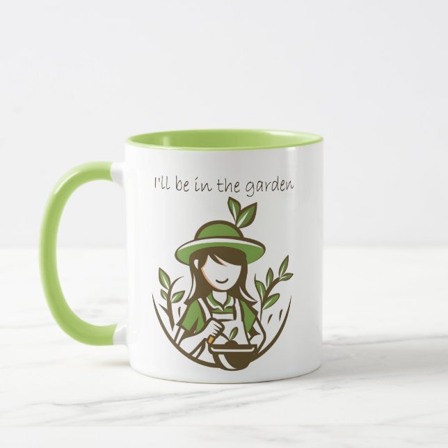 Taza Jardines Cute Gardening Cita Jardines (Izquierda)