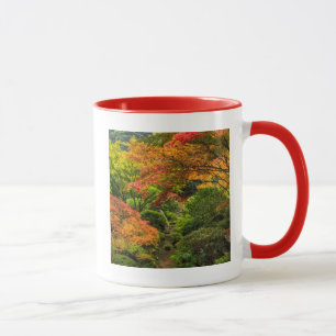 Taza Jardines japoneses en otoño en Portland, Oregón 