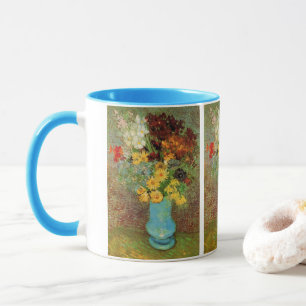 Taza Jarrón con margaritas y anémonas por Vincent van G