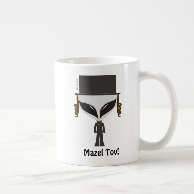 Taza jasídica del judío (Derecha)