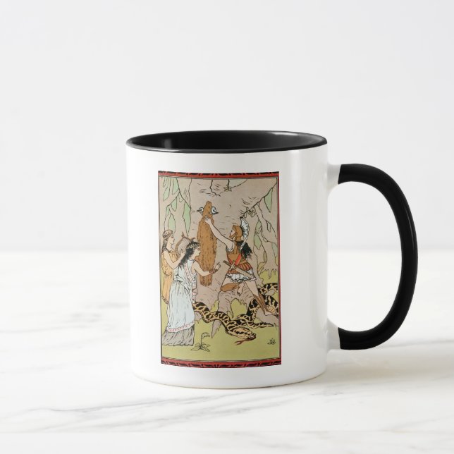 Taza Jason que agarra el paño grueso y suave de oro (Derecha)