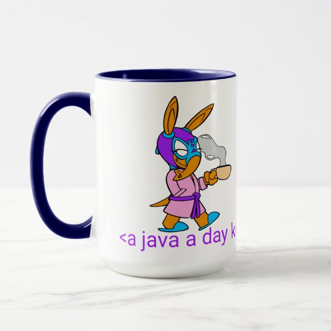 Taza Java con Error Coffee Mug (Izquierda)