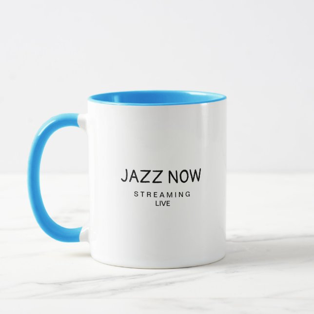 Taza Jazz Now Music Coffee Mug (Izquierda)