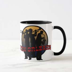 Taza Jazz retro de New Orleans