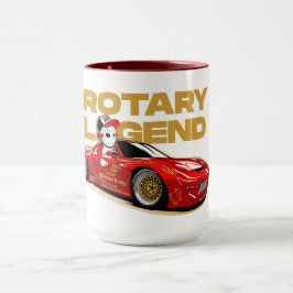 TAZA JDM RED ROTARY DRIFT LEGEND