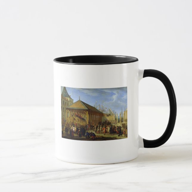 Taza Jean-Baptiste Colbert Marquis de Seignelay (Derecha)