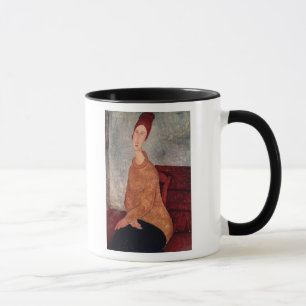 Taza Jeanne Hebuterne en un puente amarillo, 1918-19