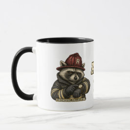 Taza Jefe de Bomberos Alborotado Reunión Informativa No