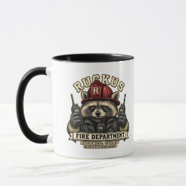 Taza Jefe de Bomberos Ruckus Tres Radios Me Repito