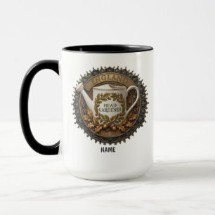 Taza Jefe de Jardinería   Reloj de Herencia Británica P