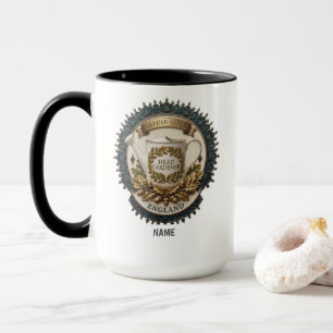 Taza Jefe de Jardinería   Reloj de Herencia Británica P