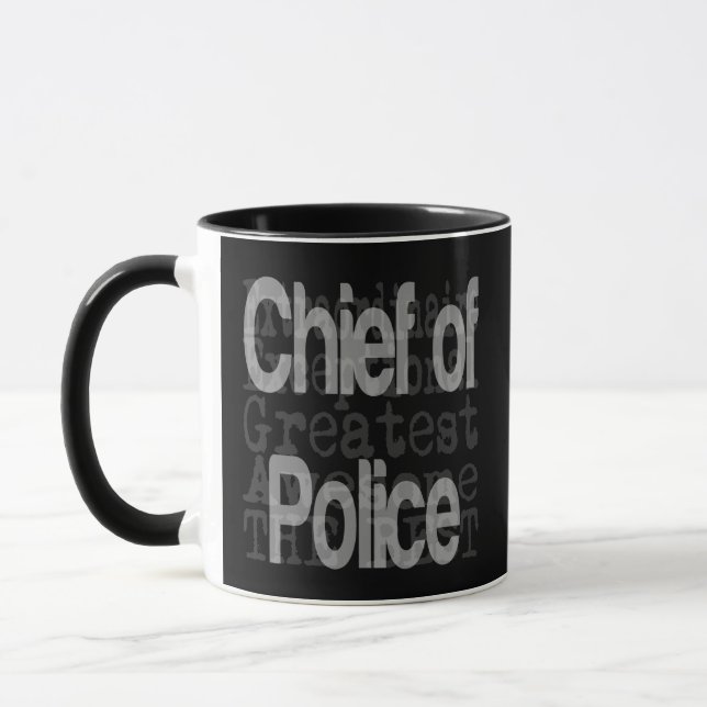 Taza Jefe de Policía Extraordinario (Izquierda)