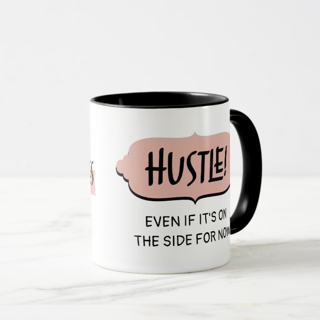 Taza Jefe Lady Regla 7 Cara Motivación de rienda latera (Anverso derecho)