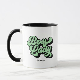 Taza Jefe Lady Retro Neo Mint
