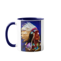 Jefe Nativo Americano Mug