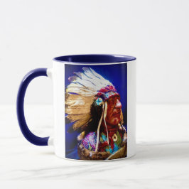 Taza Jefe Nativo Americano Mug