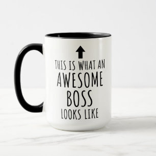 Taza Jefe Regalo, así es como se ve un impresionante je